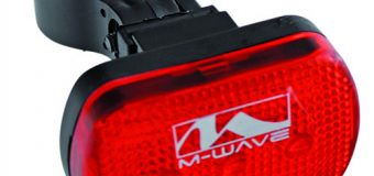 221040 M-WAVE Atlas L.R battery flashing light – AVAILABLE IN SELECTED BIKE SHOPS