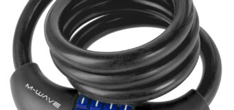 M-WAVE DS 12.10 S spiral cable lock- AVAILABLE IN SELECTED BIKE SHOPS