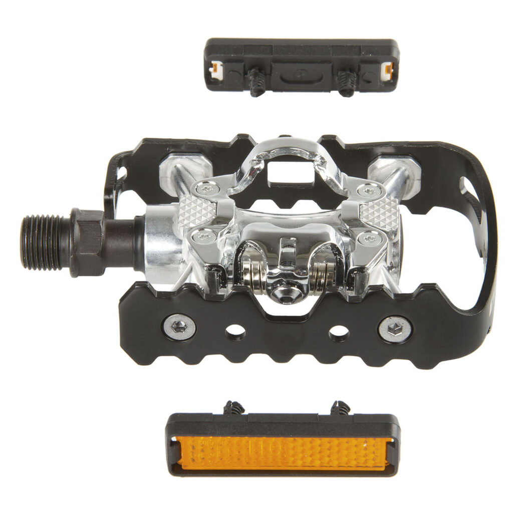 311807 EXUSTAR E-PM818 combination pedal- AVAILABLE IN SELECTED BIKE SHOPS