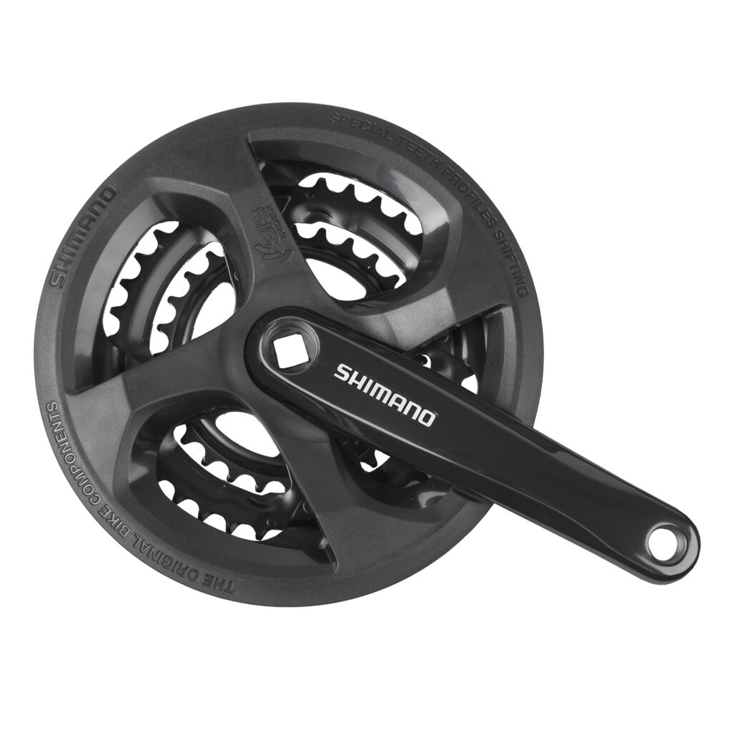 586438 SHIMANO Tourney 28/38/48 triple chainwheel set - AVAILABLE IN SELECTED BIKE SHOPS