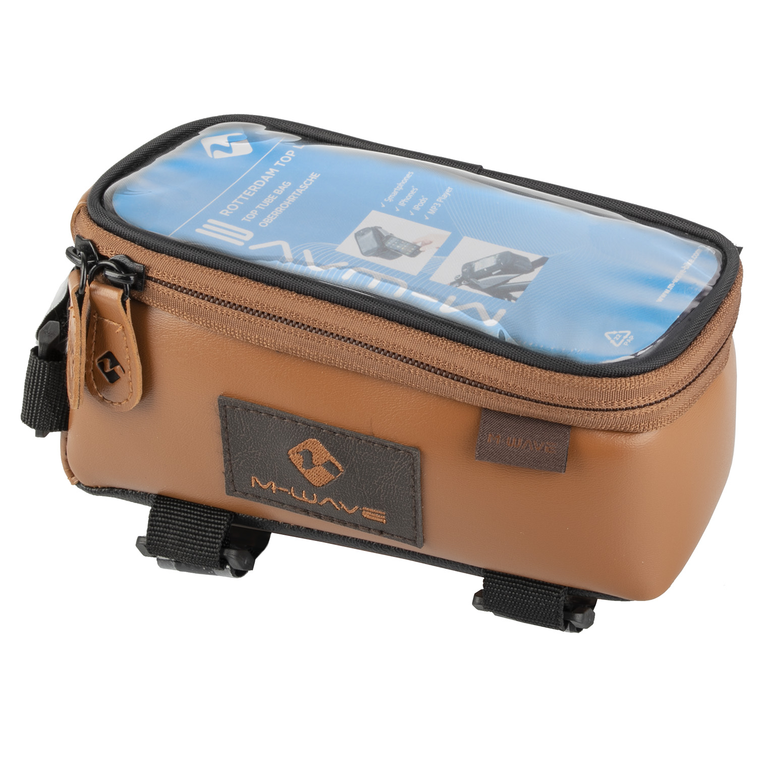 M-WAVE Rotterdam Top XL LE smartphone top tube bag – AVAILABLE IN SELECTED BIKE SHOPS