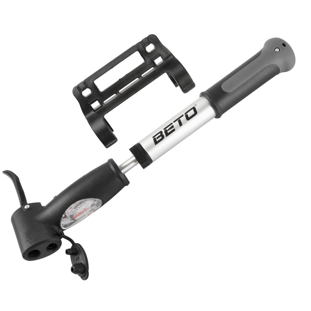 470304 BETO Double-HxS mini pump - AVAILABLE IN SELECTED BIKE SHOPS