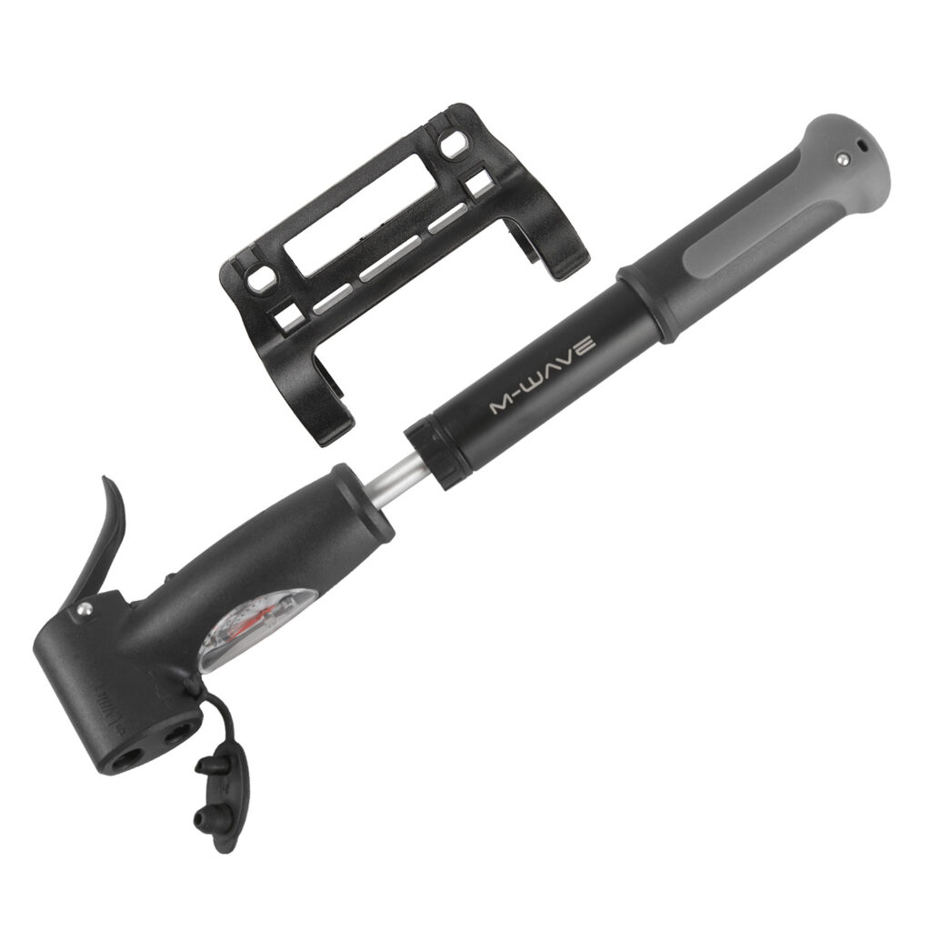 470337 M-WAVE Double Shot B mini pump - AVAILABLE IN SELECTED BIKE SHOPS