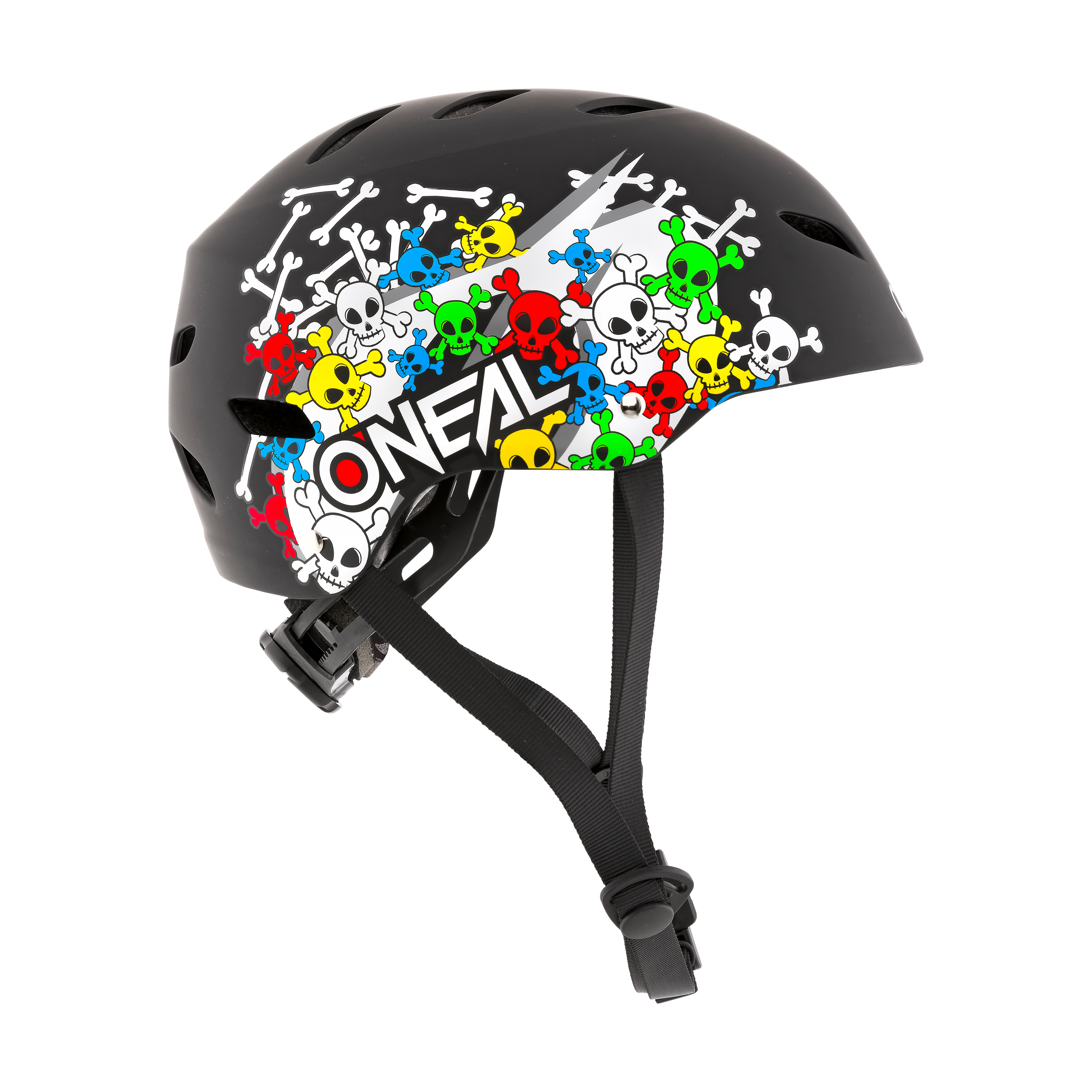DIRT LID Youth Helmet SKULLS black/multi S (47-48 cm) – AVAILABLE IN SELECTED BIKE SHOPS