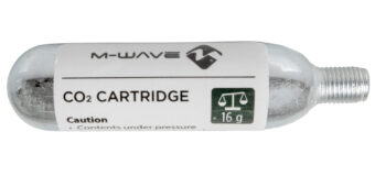470168 M-WAVE 16 CO2 cartridge – AVAILABLE IN SELECTED BIKE SHOPS