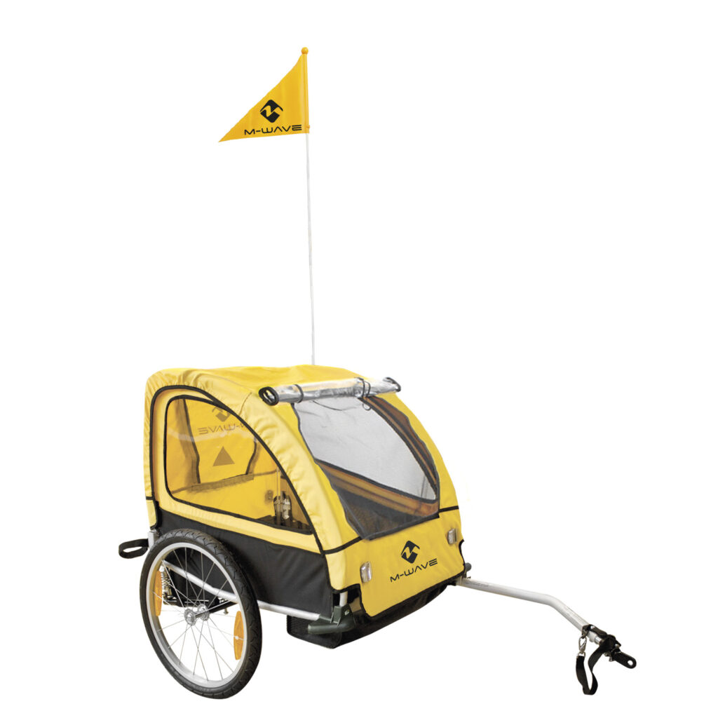 640092 M-WAVE Stalwart Kid 2 children/luggage bicycle trailer - AVAILABLE IN SELECTED BIKE SHOPS