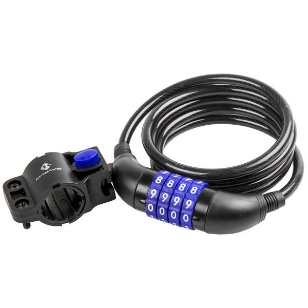 M-WAVE DS 8.15 spiral cable lock – AVAILABLE IN SELECTED BIKE SHOPS