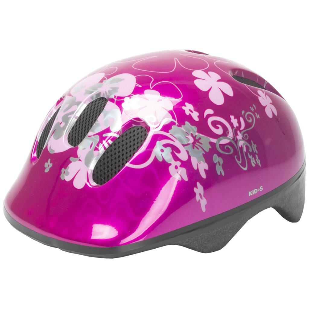 731001 M-WAVE KID-S Flower children helmet- AVAILABLE IN SELECTED BIKE SHOPS
