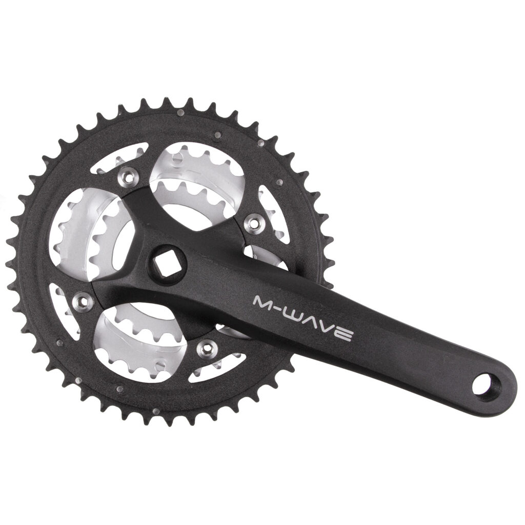 351235 M-WAVE 22/32/44 triple chainwheel set - AVAILABLE IN SELECTED BIKE SHOPS