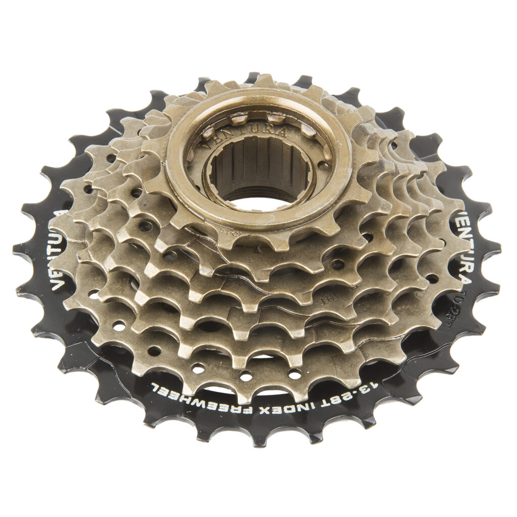 700176 VENTURA 7 speed sprocket with screw attachment - AVAILABLE IN SELECTED BIKE SHOPS