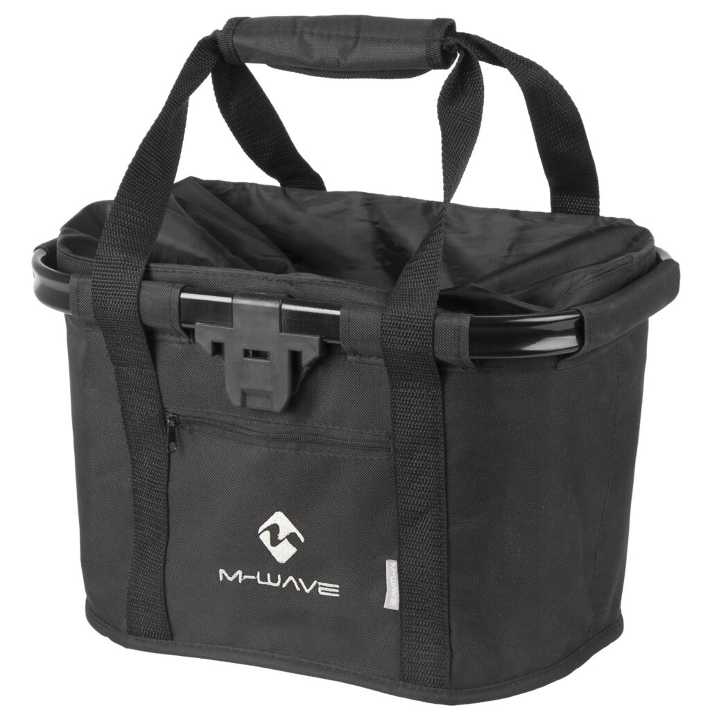 122384 M-WAVE Utrecht Fold Black handlebar bag - AVAILABLE IN SELECTED BIKE SHOPS