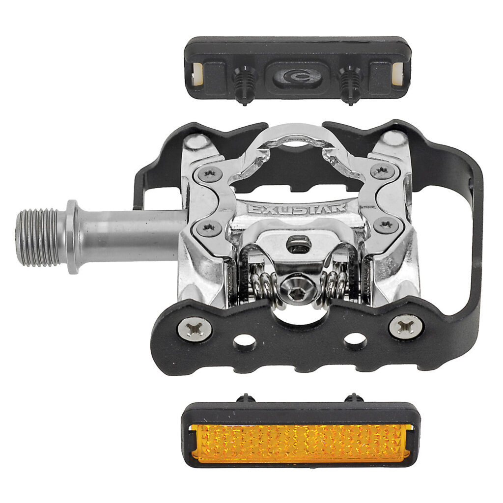 311811 EXUSTAR E-PM86 combination pedal - AVAILABLE IN SELECTED BIKE SHOPS
