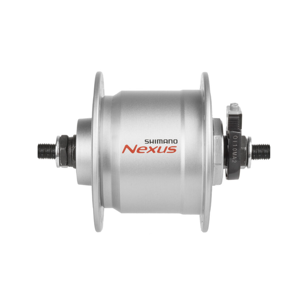 587791 SHIMANO Nexus DH-C3000-3N-NT silver hub dynamo - AVAILABLE IN SELECTED BIKE SHOPS