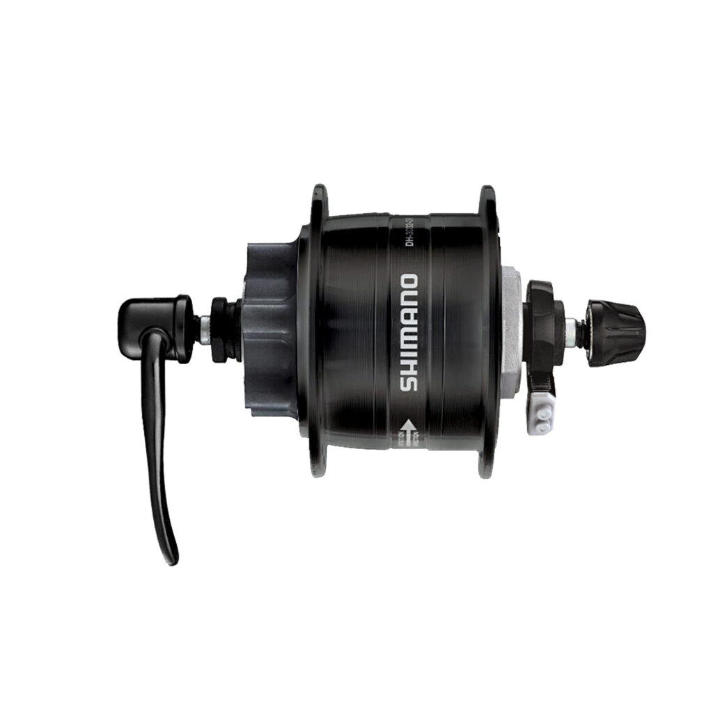 588343 SHIMANO Shimano DH-3D32-QR hub dynamo - AVAILABLE IN SELECTED BIKE SHOPS