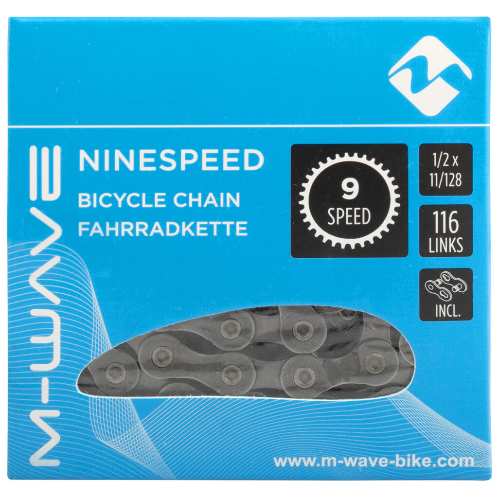 301902 M-WAVE Ninespeed derailleur chain - AVAILABLE IN SELECTED BIKE SHOPS