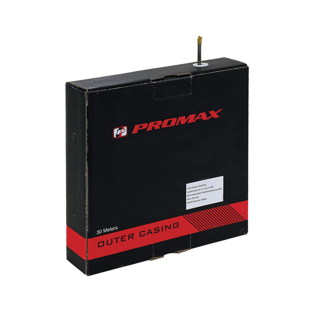 370038 PROMAX outer housing for derailleur cables - AVAILABLE IN SELECTED BIKE SHOPS