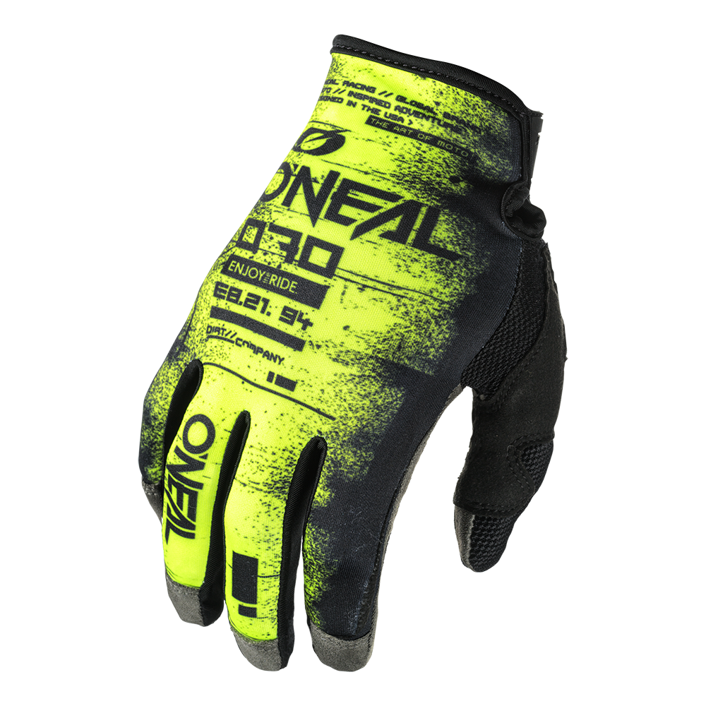 M031-069 O'Neal MAYHEM Glove SCARZ black/neon yellow M/8,5 - AVAILABLE IN SELECTED BIKE SHOPS