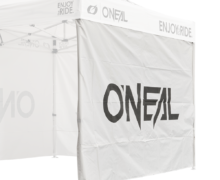 TE01-021 O’Neal Race Tent Side Wall white (1 pc. 2 x 3 m) – AVAILABLE IN SELECTED BIKE SHOPS