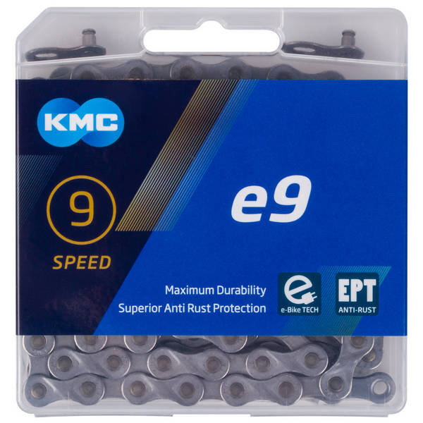 306118 KMC e9 EPT derailleur chain – AVAILABLE IN SELECTED BIKE SHOPS