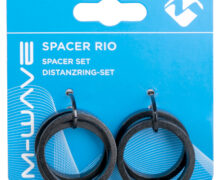390640  M-WAVE Spacer 1,1/8″ 5mm AL, BK – AVAILABLE IN SELECTED BIKE SHOPS