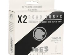 JOE180322 Joe’s No Flats X2 Premium Road Tubes – 700 x 23-28 | Presta | 60mm – AVAILABLE IN SELECTED BIKE SHOPS